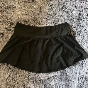 Black Women's swim skirt